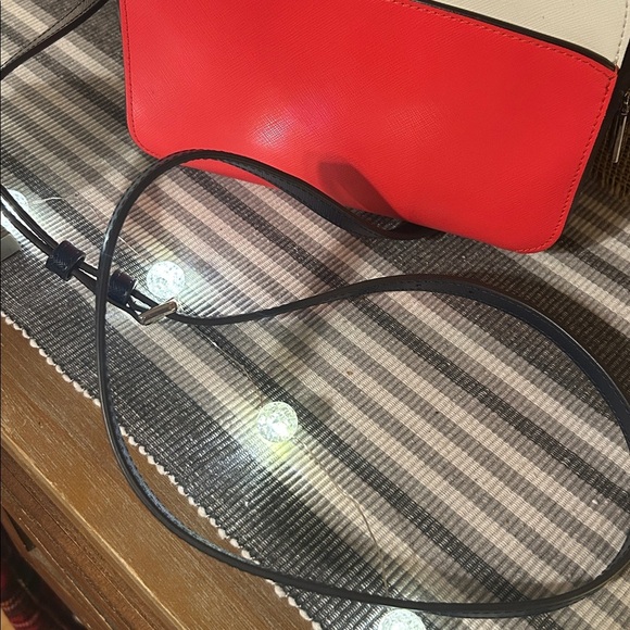 Kate Spade Navy, Red, and White Crossbody Bag - Picture 7 of 8